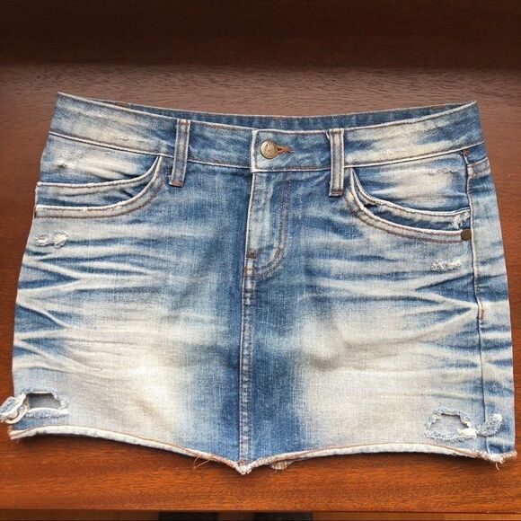 DENIM MINI Skirt Aing Vintage 79 - Picture 1 of 5